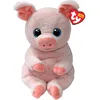 Image de TY Beanie Bellies - Penelope la Cochon avec Les Yeux Bleus pailletés, Les Animaux en Peluche avec Le Ventre Doux Originaux 30 cm - T43202