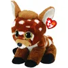 Image de Ty - Beanie Babies - Peluche Buckley le Renne 24 cm, Marron, TY90283
