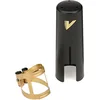 Image de Vandoren LC590AP Masters M/O Ligature pour Saxophone Baryton V16 Finition Or Vintage