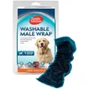 Image de simple solution Couches lavables pour Chiens mâles, Couches absorbantes pour mâles avec Ajustement Anti-Fuite, Urination excitable, Incontinence ou marquage des mâles - 1x Couche Large