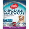 Image de Simple Solution Enveloppe jetable pour chien mâle, format jouet - paquet de 12