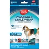 Image de Simple Solution Couche Enveloppante Et Lavable Pour Chien Male - Taille Moyenne