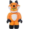 Image de Lego Minifigure Fox Costume Fille 22,86 cm Personnage en Peluche
