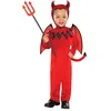 Image de Déguisement Diable de Christy - pour Enfant - Taille 3-4 Ans