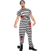 Image de amscan (PKT) (9902665) Costume de condamné Zombie pour Homme Taille M