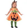Image de amscan (PKT (9903392) Costume de citrouille mignon pour fille (4-6 ans)