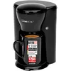Image de Clatronic Machine à café pour 1 tasse | Machine à café à filtre avec tasse en céramique de 140 ml | Petite machine à café à filtre pour les déplacements | KA 3356 noir