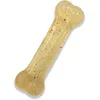 Image de Nylabone Mâchouillage moyen, forme d’os, arôme poulet, pour les petits chiens (jusqu’à 11 kg), mâchouilleurs modérés/paisibles