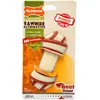Image de Nylabone Produit à mâcher résistant Dura, os jouet à mâcher avec compartiment aromatique, goût boeuf, pour les gros chiens (jusqu’à 23kg), Chiens à mâchouillage puissant/extrême