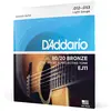 Image de D'Addario EJ11 Cordes Guitare Acoustique 80/20 Bronze Light 12-53 Folk