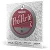 Image de D'Addario Bowed Jeu de cordes avec corde de Ré à filet pour violon D'Addario Pro-Arte, manche 4/4, tension Medium
