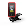 Image de D'addario Accordeur de Guitare | PW-CT-17RD Éclipse | Clip On Tuner | Accordeur Guitare à pince, Rouge