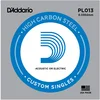 Image de D'Addario PL013 Corde seule en acier pur pour guitare Calibre .013