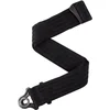 Image de D'Addario Sangle de guitare Auto Lock, noire à rayures rembourrées