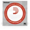Image de D'Addario LE016 Corde seule en acier pur avec Extrémité à boucle Calibre .016