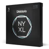 Image de Cordes D'Addario pour Guitare Electrique, NYXL Nickel Plated, NYXL1152-3P, Medium Top/Heavy Bottom Gauge 11-52, Jeu de 6 cordes, Pack de 3