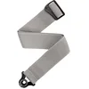 Image de D'Addario Auto Lock sangle de guitare en polypropylène, argent