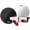 Image de Evans BD22B3 Peau pour Grosse Caisse + Pack complet 1 frappe/1 timbre + EQ Pad + EQ patch