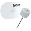 Image de Evans Patch double-pédale Evans EQ, plastique translucide