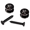 Image de Planet Waves PWEP102 Paire d'Attaches de sangle en laiton Noir