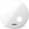 Image de Evans EQ3 Smooth White 18", BD18RSW, résonance grosse caisse - Tête de grosse caisse