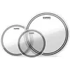 Image de Evans ETP-EC2SCLR-F Fusion Packs de Peaux de toms EC2 10"/12"/14" Transparent