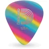 Image de Planet Waves Lot de 10 médiators légers en celluloïd Motif arc-en-ciel