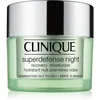 Image de Clinique Superdefense  Night Recovery Moisturizer crème de nuit hydratante anti-rides pour peaux grasses et mixtes 50 ml