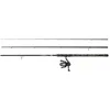 Image de Mitchell Tanager G2 Feeder Combo | Ensemble de 3 Cannes à pêche grossière et moulinets | La Carpe, la brème et Le Barbeau | Débutants à intermédiaires | Black, 3.30m Moderate Fast Rod, 3000 Size Reel