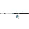 Image de Mitchell Neuron SW II Ensemble Canne et Moulinet Dorade | Ensemble de pêche en mer pour la dorade | Moulinet à 1+1 roulement | Corps en Graphite | Pré-bobiné |4000 | 2,10 m | 60-120 g