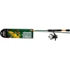 Image de Mitchell Target II Spinning Combo, Fishing Rod and Reel Combo, Predator Fishing, Ready to Fish Kits Include Rods and Reels Pre-Spooled with LinePike/Perch/Zander, Unisex, Black, 1.8m, 5-20g