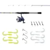 Image de Mitchell Neuron Combo LRF Fishing, Ensemble canne à pêche et moulinet pour le rockfishing light, canne légère en deux parties avec action rapide, moulinet solide, matériel inclus, prêt à pêcher