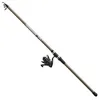 Image de Mitchell Tanager Camo II Light/Strong Spinning Combo | Canne à pêche en Carbone et Moulinet pré-monté | Pêche en Eau Douce du brochet, de la Perche et de la Truite | Green Camo, 3m | 15-50g