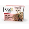 Image de Catit Cuisine Pâtée pour Chats, Pâté à la Viande de Boeuf et aux Carottes, Aliment Complet, 95 g, sans Céréales, Haute Teneur en Viande (Lot de 2)
