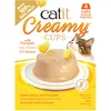 Image de Friandise pour Chats Catit Creamy Cups, Poulet à l'ananas, 4 x 25 g