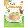 Image de Friandise pour Chats Catit Creamy Cups, Poulet au Kiwi, 4 x 25 g