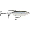 Image de Rapala Clap Tail 110 Topwater Leurre de Surface Dur pour pêche au Bar Action de Queue Claquement Fort 11,4 cm Noir Back Shad