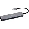 Image de Verbatim 32158 Hub USB HDMI  USB 3.2 Gen1 5 GBit/s port de charge USB-C® PD, avec prise Pass-Through gris Essentials