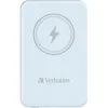 Image de Verbatim Magnetic Power Bank 5000mAh Wireless Charger 15W 20W PD per USB-C, Powerbank Small and Magnetic Power Bank for iPhone 15 14 13 12, Pro, Max, iPad, Bleu