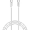 Image de Verbatim Essentials Câble USB-C vers USB-C de 3m, câble de recharge rapide jusqu’à 100W avec Power Delivery 3.0, câble de charge pour ordinateur, téléphone et autres appareil USB-C, Blanc