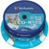 Image de Verbatim vb-crd19s2 Pa   CD-RW Virgin (CD-R, 700 Mo, 25 pièces (S), 120 mm, 2,1 cm, 52 x)
