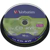 Image de CD-RW vierge 700 Mo Verbatim 43480 10 pc(s) tour réinscriptible