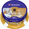 Image de DVD-R vierge Verbatim 43538 25 pc(s) 4.7 GB 120 min imprimable
