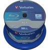 Image de VERBATIM BD-R SL Datalife 25gb 6X 50pack, Multicolore