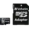 Image de Carte microSDHC Verbatim MICRO SDHC 32GB CL 10 ADAP 32 GB Class 10 avec adaptateur SD