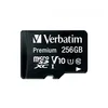 Image de Verbatim Carte mémoire microSDXC avec Adaptateur - Vitesse de Lecture jusqu'à 90 Mo/s - Vitesse d'écriture Minimale 10 Mo/s - Noir