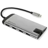Image de Verbatim USB-C Adapter USB 3.1 GEN 1/USB, W125625520 (1/USB 3.0x3/HDMI/SDHC/MICROSDHC/RJ45 49142, USB 3.2 Gen 1 (3.1 Gen 1) Type-C, USB 3.2)