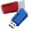 Image de Verbatim V Store N CLICK Clé USB 32 GB rouge, bleu 49308 USB 3.1 (Gen 1)