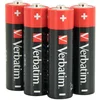 Image de VERBATIM Piles alcalines AA Premium I 1,5 V I AA-LR6 Mignon I Piles Mignon AA I Piles pour lecteur MP3, appareil photo, télécommande, rasoir et bien plus I Pile alcaline Premium I 4 pièces