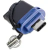 Image de VERBATIM Clé USB Double Store 'n' Go I USB 3.2 Gen 1 & USB-C I 64 Go I Clé USB 2 en 1 I USB-C/USB-A I Stockage Externe pour Smartphone Ordinateur Portable... I Clé de données I Bleu/Noir